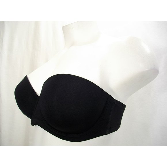 36DDD Wacoal 854119 The Red Carpet Full-Busted UW Strapless Bra Black NWT STRAPS - Picture 3 of 6